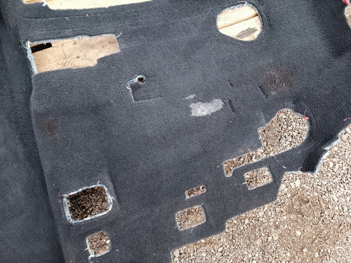carpet mats rear part rear Ford Explorer 2020