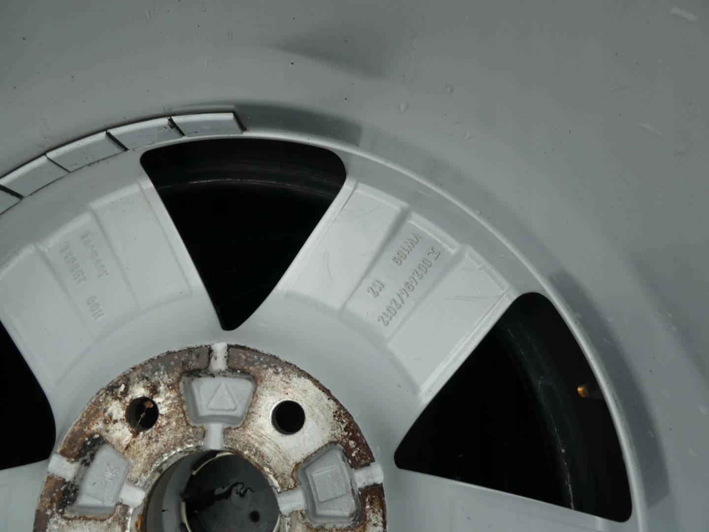 4X discs aluminium disc 7E0601025P VW T5 T6 5X120