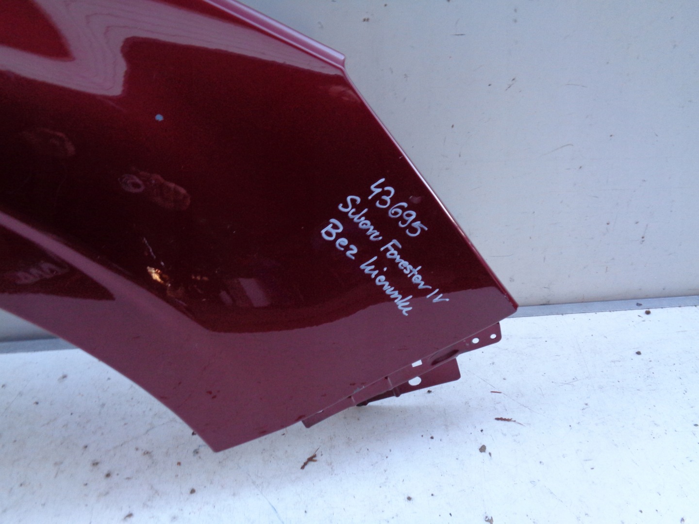 fender right front SUBARU FORESTER IV 12- NR 43695
