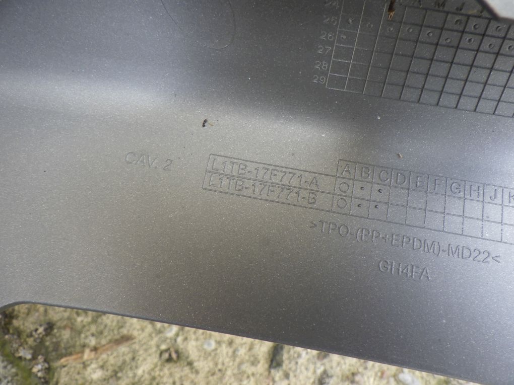 FORD PUMA MK2 II 19- spoiler nárazník předek