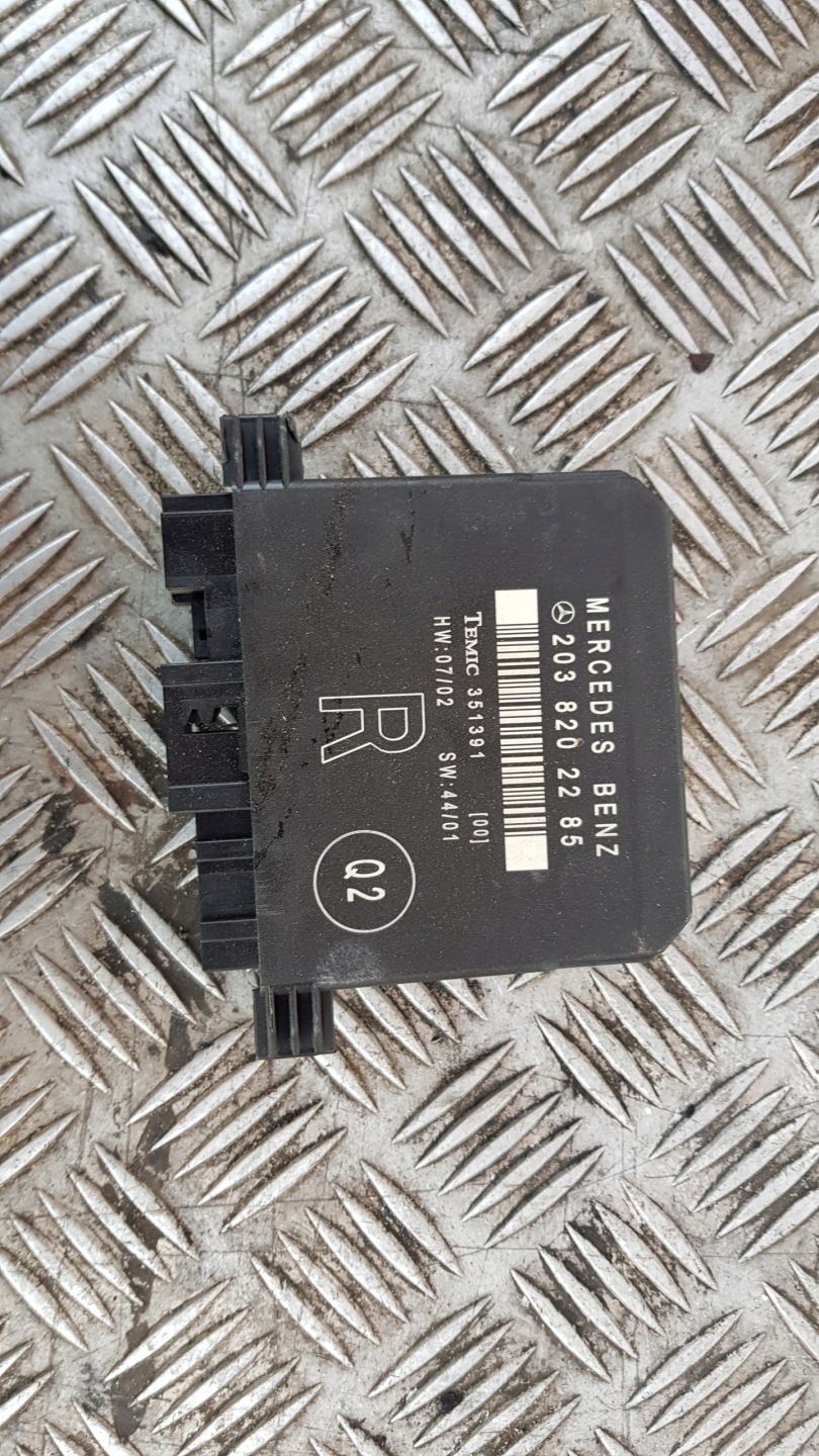MERCEDES W203 module control unit door right rear part