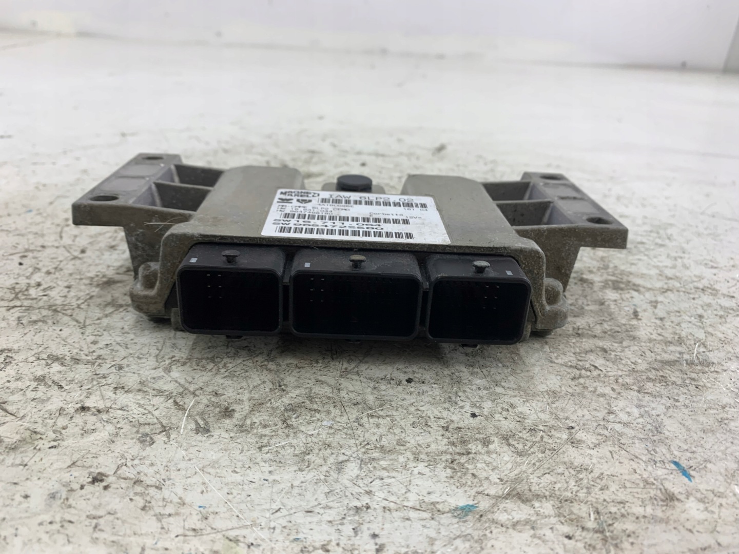 PEUGEOT 206 1.4 control unit of the engine 9647498180