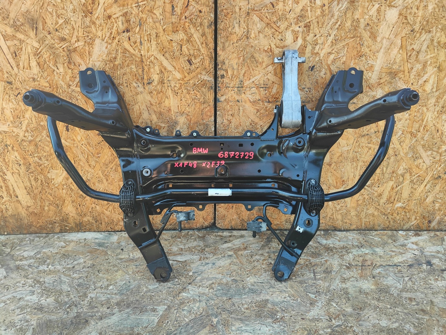 axle beam subframe sider below engine BMW X1 F48 X2 F39 6872729