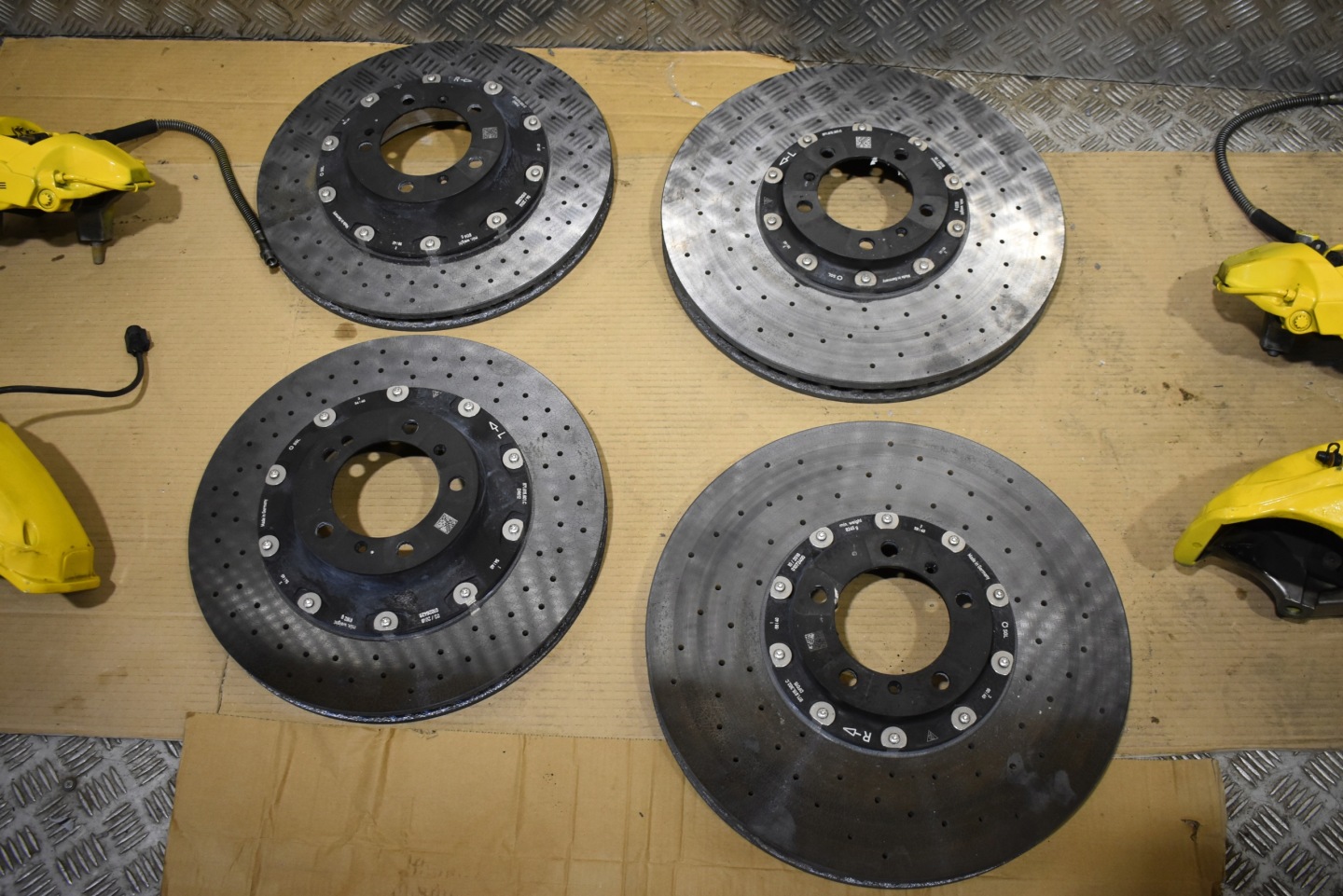 IDEALNE discs calipers KPL. CERAMIKA CERAMICA PORSCHE PANAMERA 971 1