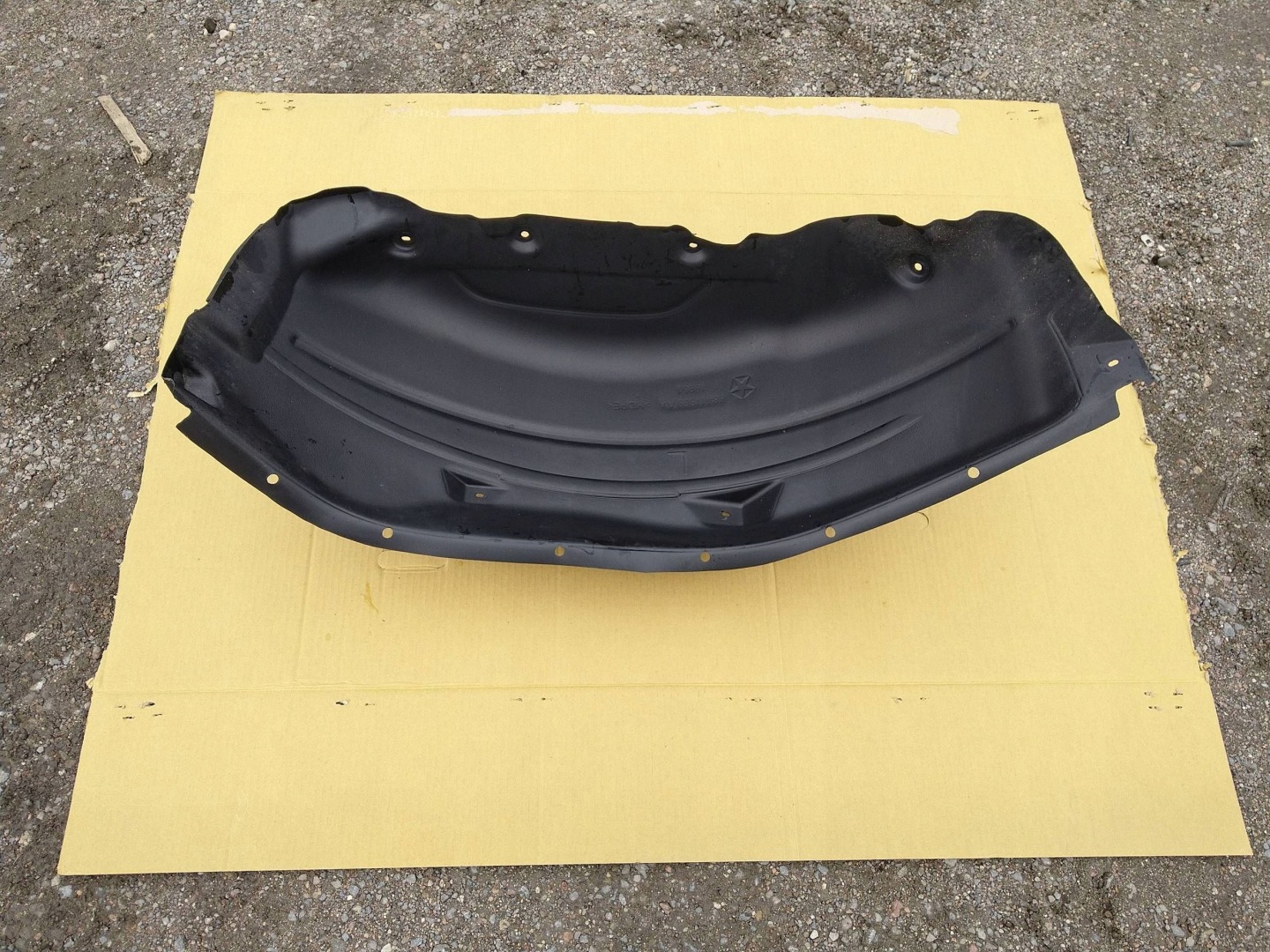 mudguard cover rear part rear left side left JEEP WRANGLER JL 2018