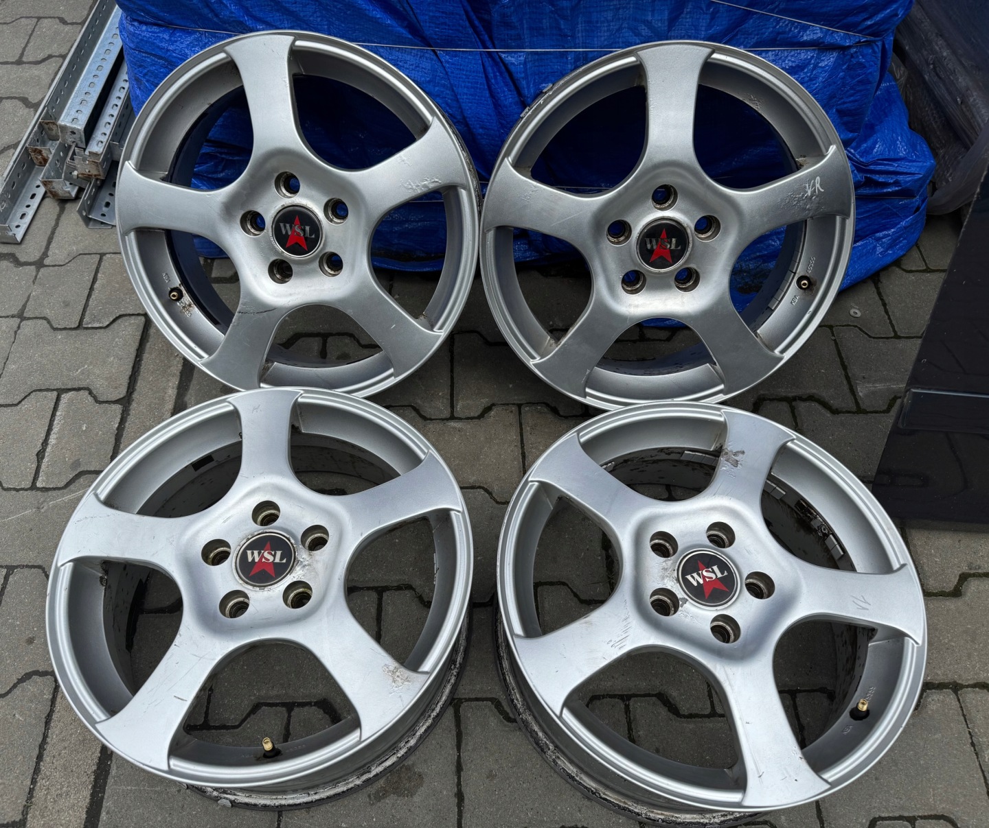 disc DOTZ 6.5" x 16" 5x108 ET 50 VOLVO KOMPLET ! 4SZT!