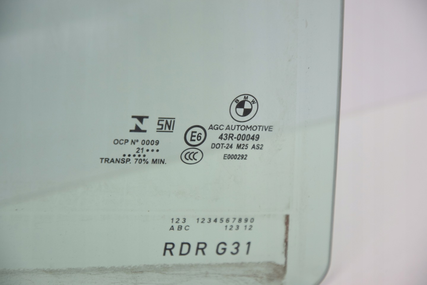 window door right rear part rear BMW 5 G31 AS2