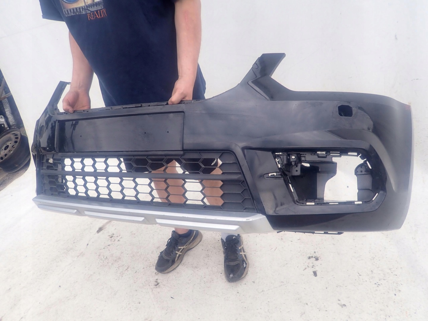 SKODA YETI LIFT 12-17 bumper front front washer