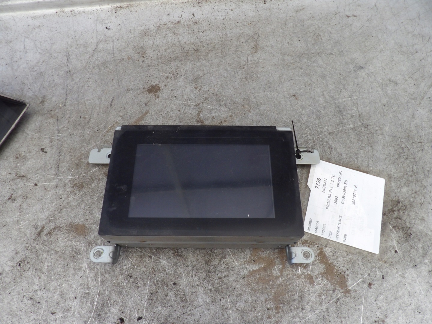 Nissan Primera P12 display