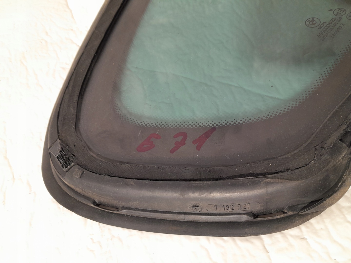 BMW X6 E71 window bodywork left