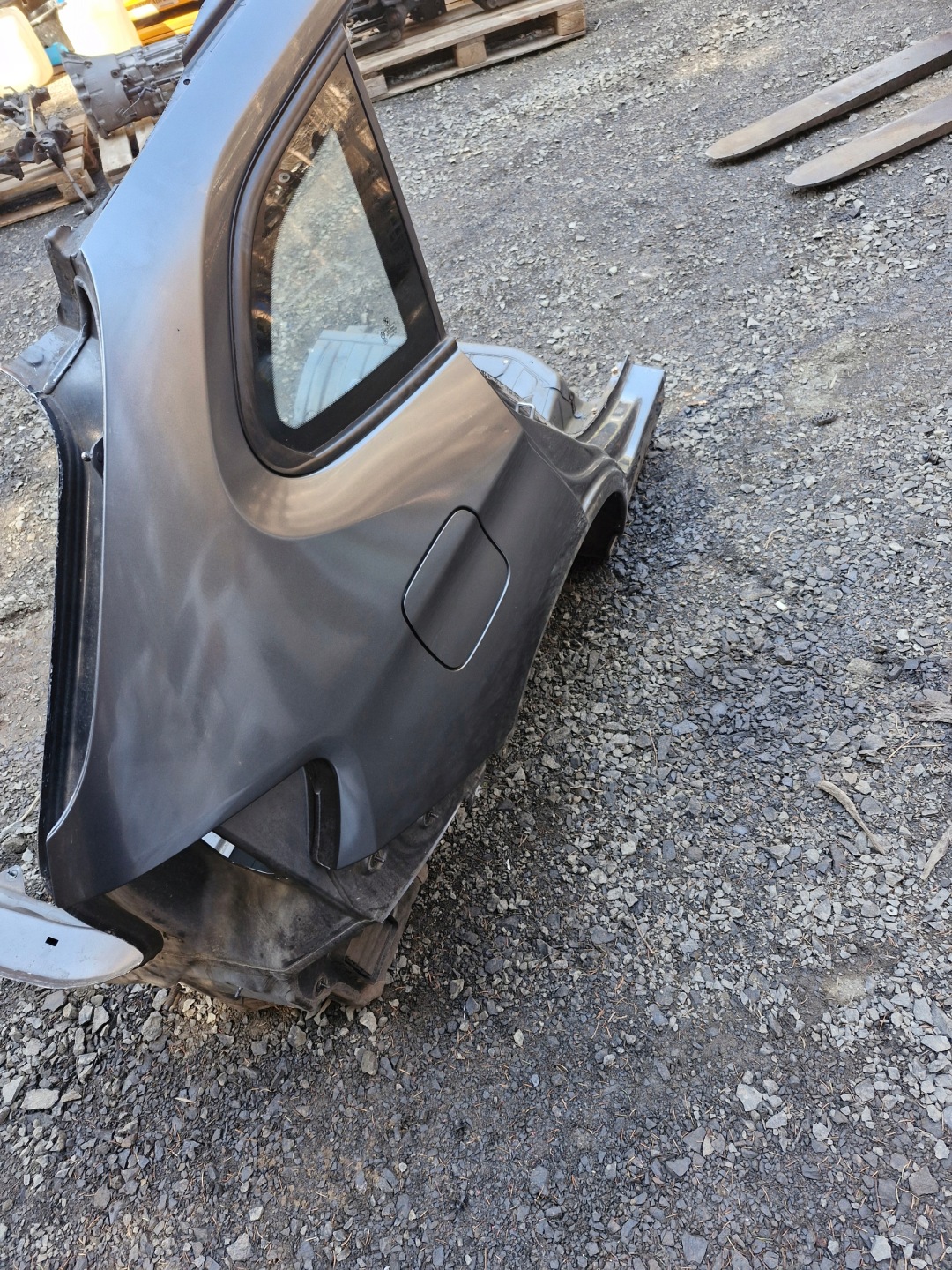 BMW X1 E84 threshold right BOK rear part rear quarter fender right side B39