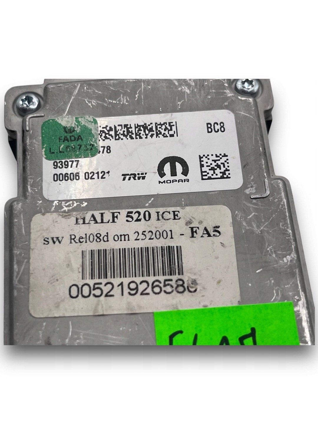 FIAT 500X KAMERA front 60602121 0060602121 $J