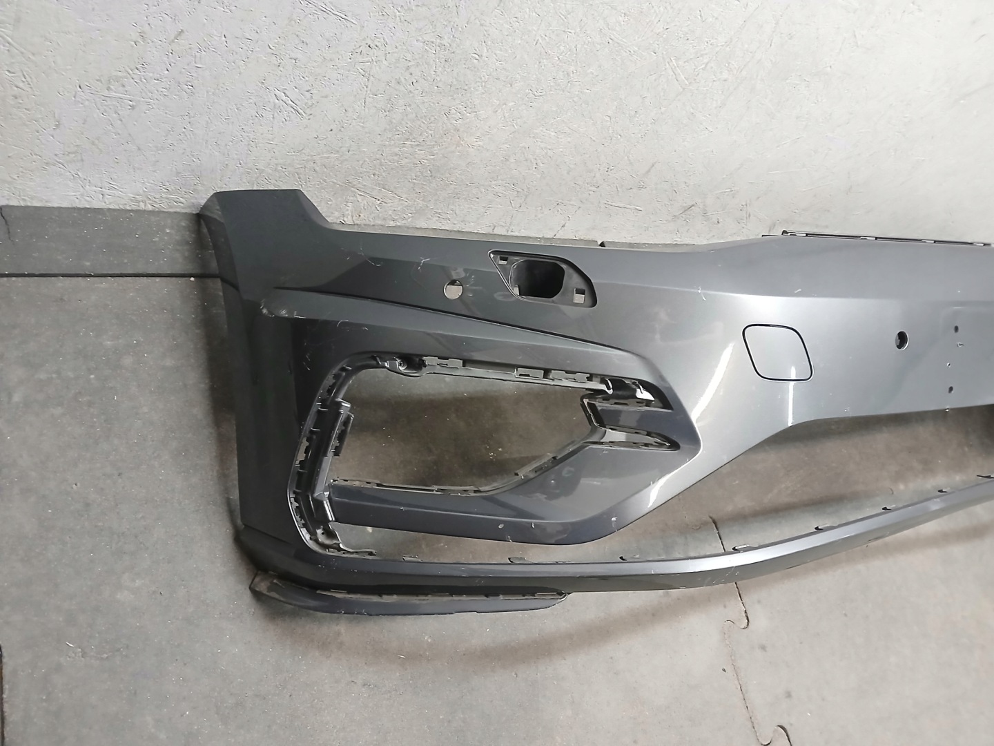 bumper front VW GOLF VII 7 R LINE LIFT 17- 5G
