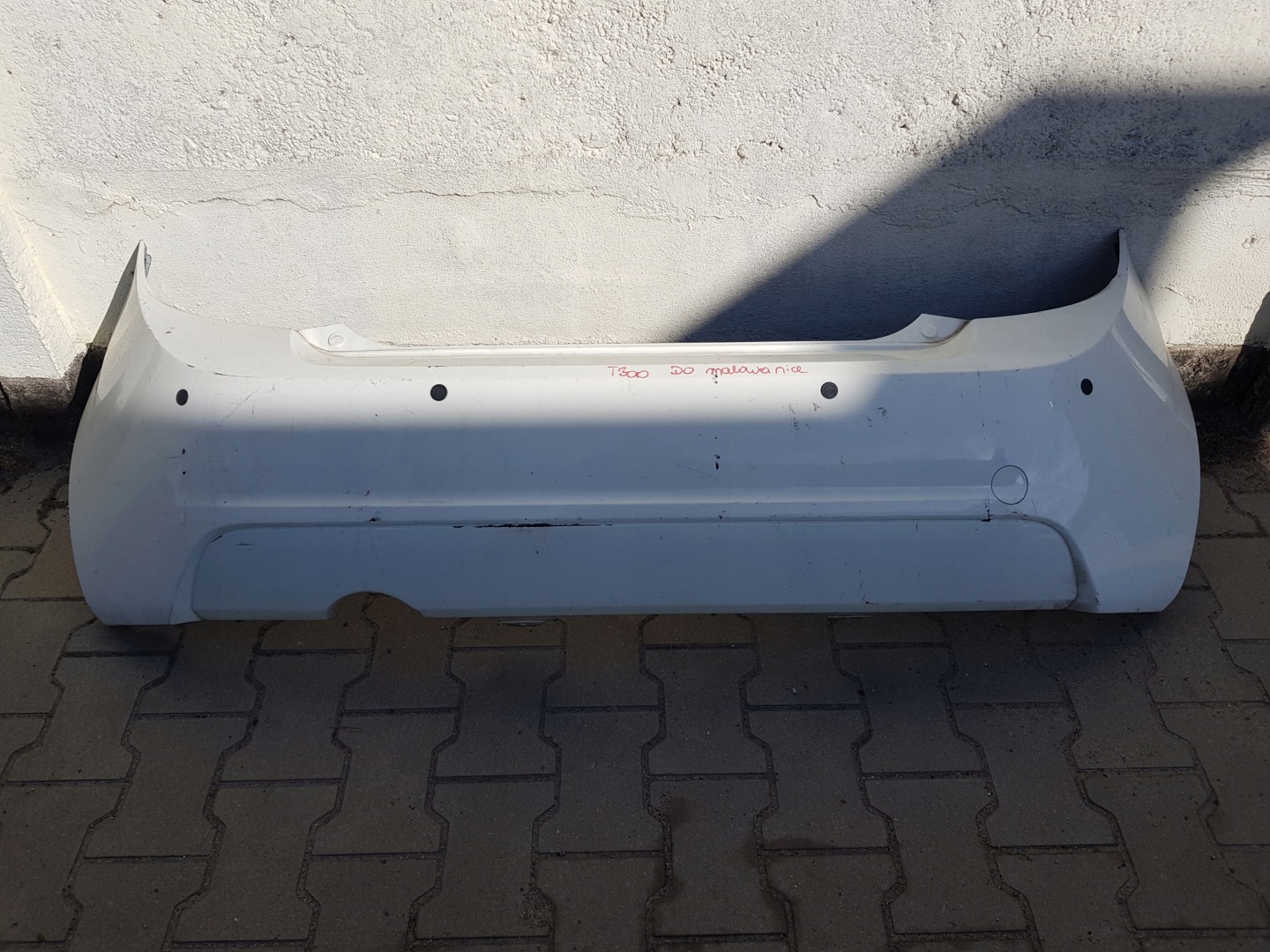 CHEVROLET AVEO T300 bumper rear part rear KPL PDC