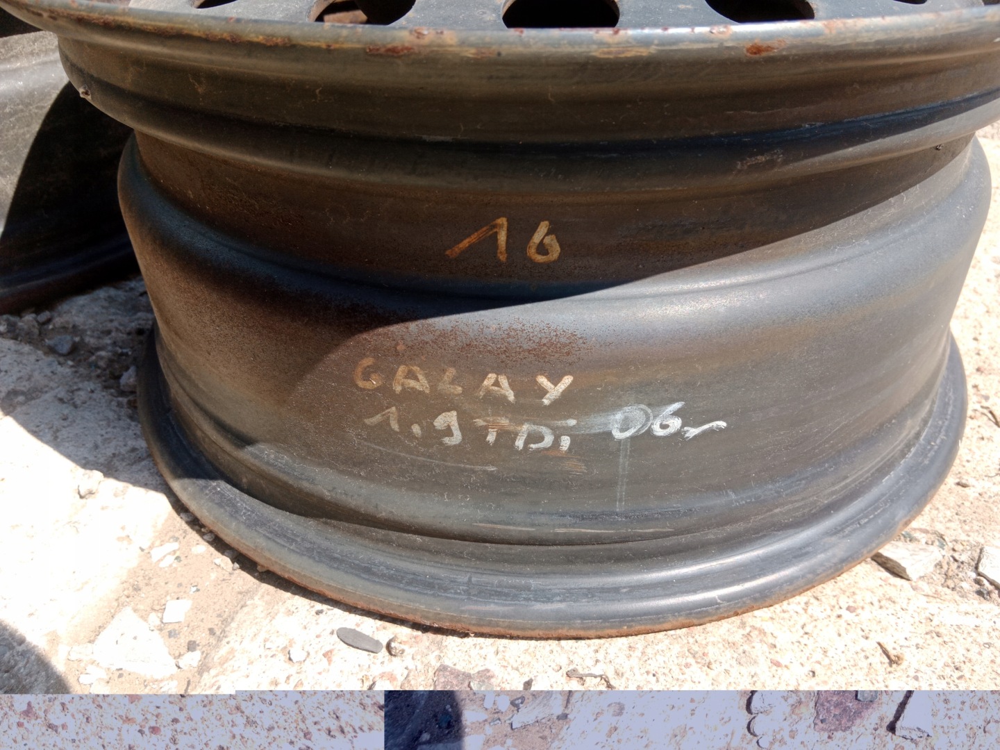 disk STALOWA FORD GALAXY 16 5x115