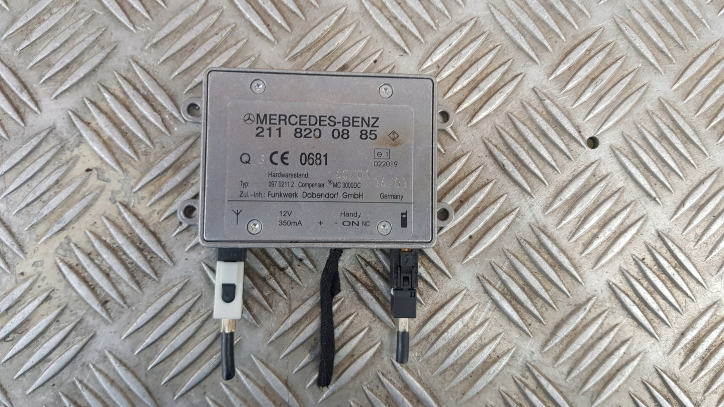 MERCEDES W211 module amplifier ANTENTY 2118200885
