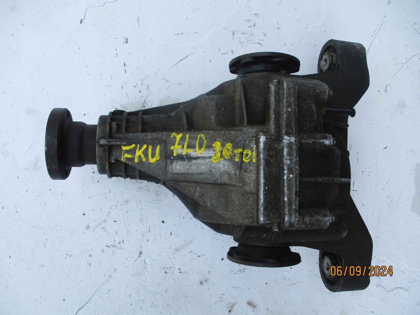 differential diff rear part rear VW TOUAREG 7L0 3,0TDI FKU