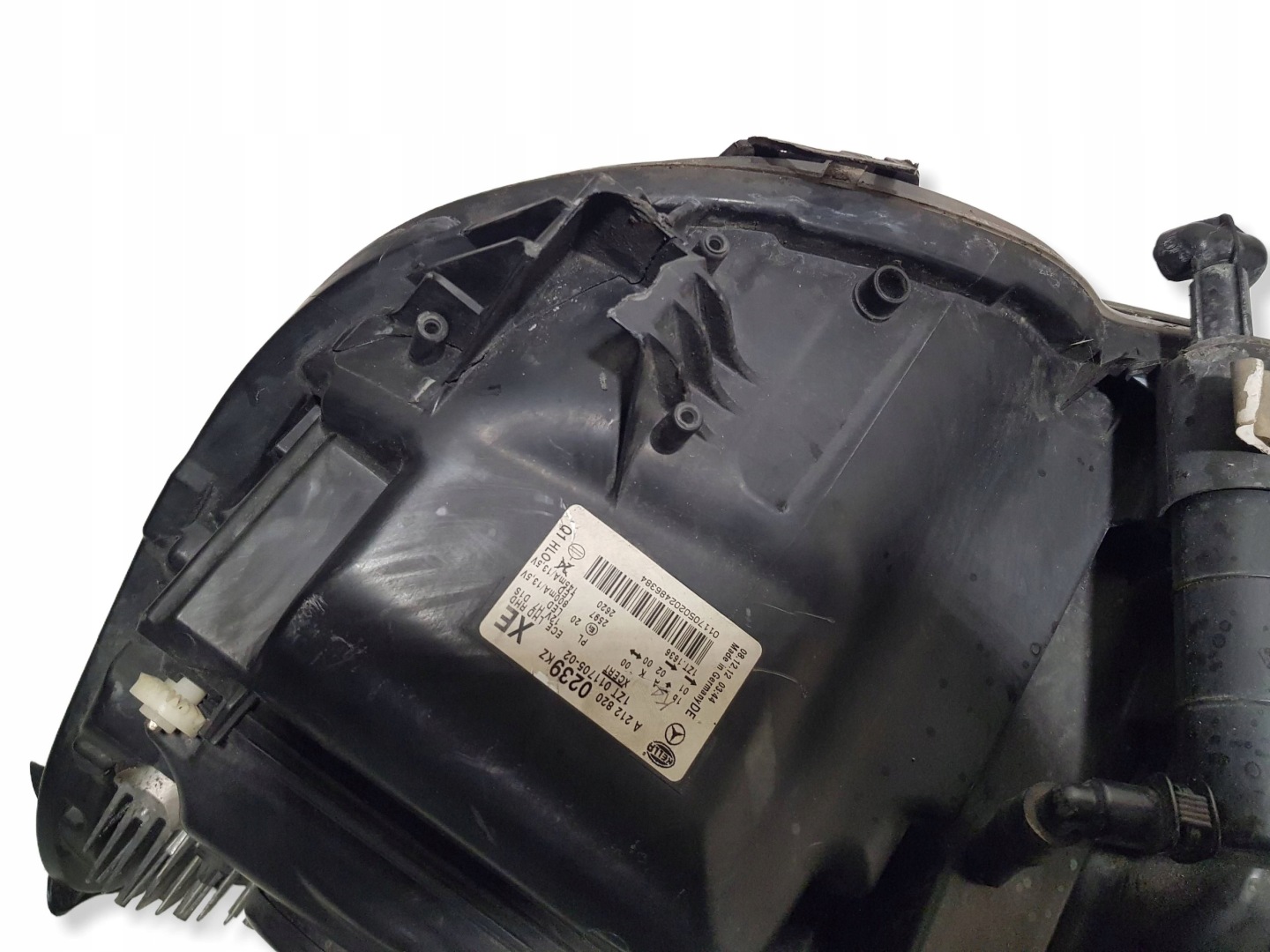 light right BI-XENON front Mercedes E W212 XENON