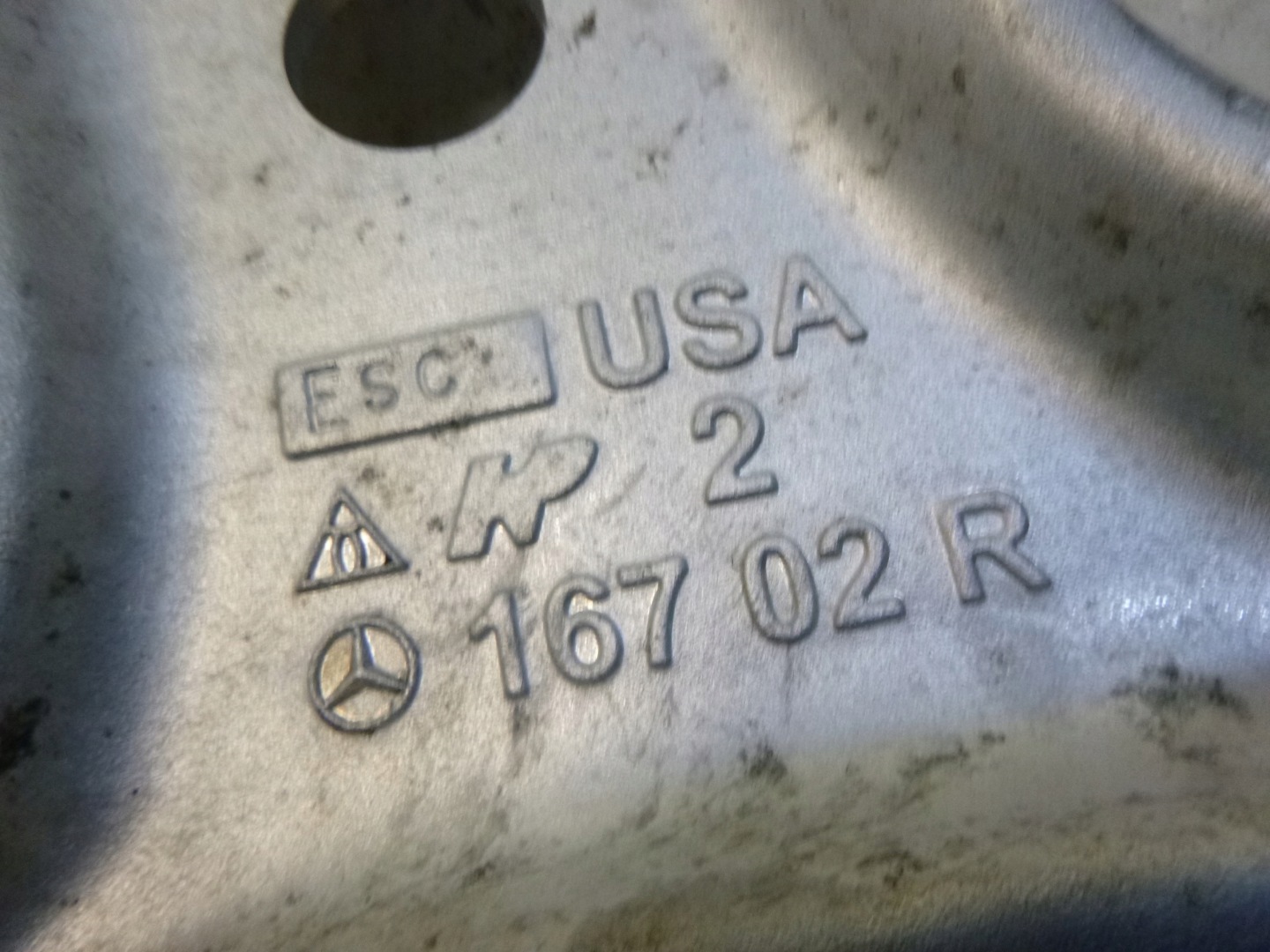 MERCEDES GLE GLS W167 arm right front lower