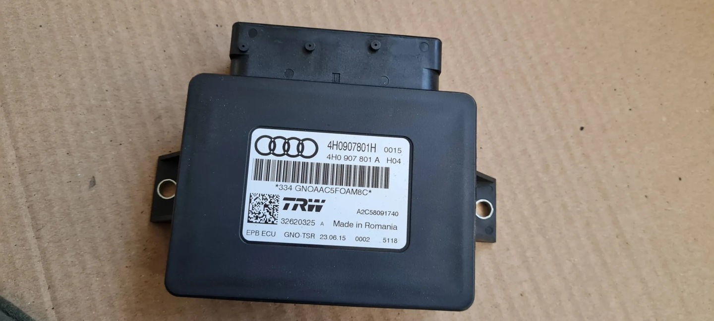 A6 C7 4G LIFT module control unit electric brake 4H0907801H A7 4G