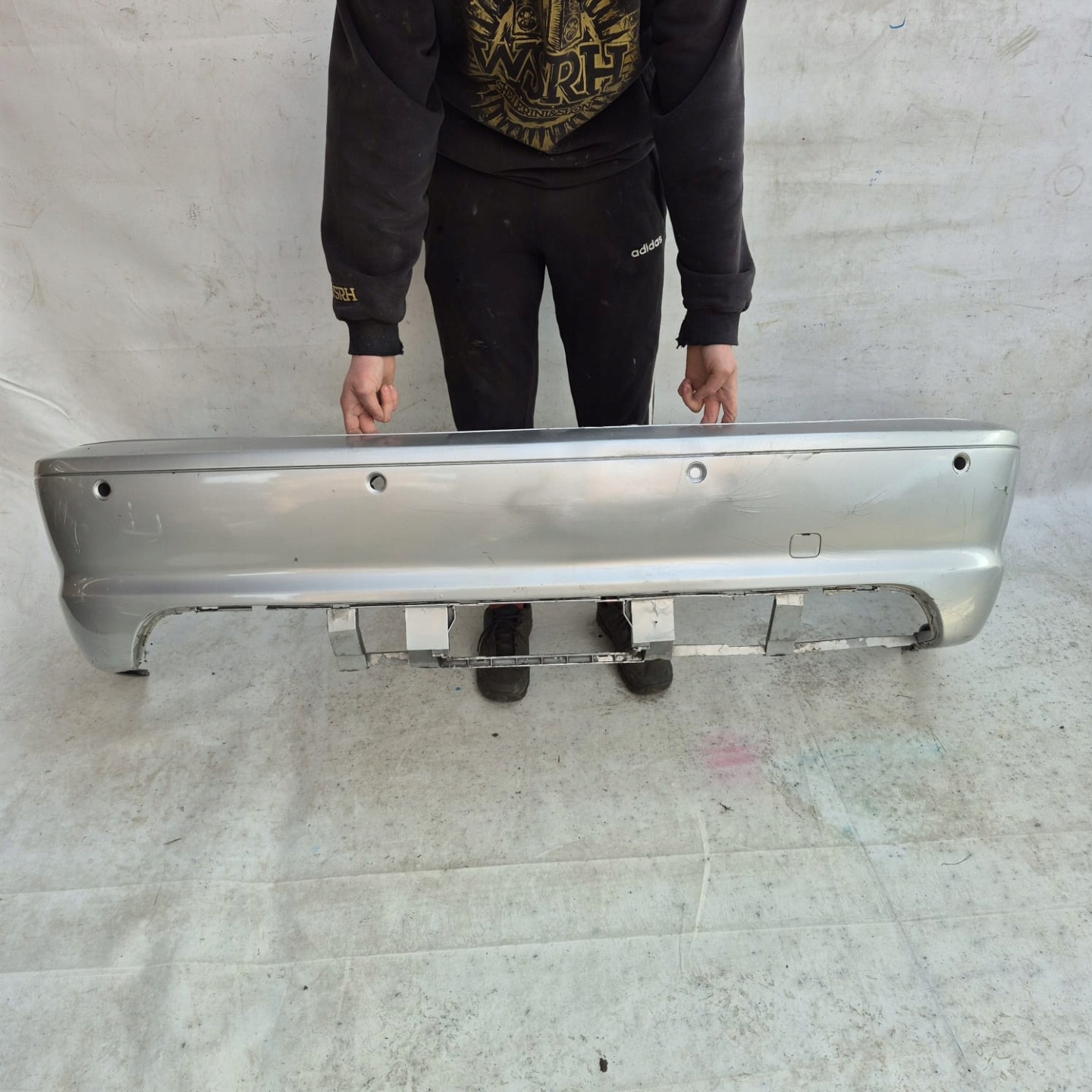 BMW 3 E46 COUPE m-packet 99- bumper rear part rear PDC