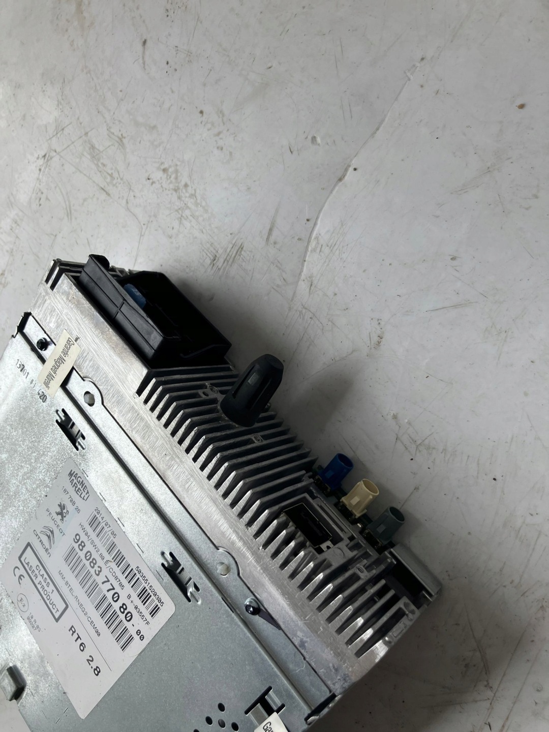 RADIO Navigation RNEG2 RT6 CITROEN DS5 9808377080