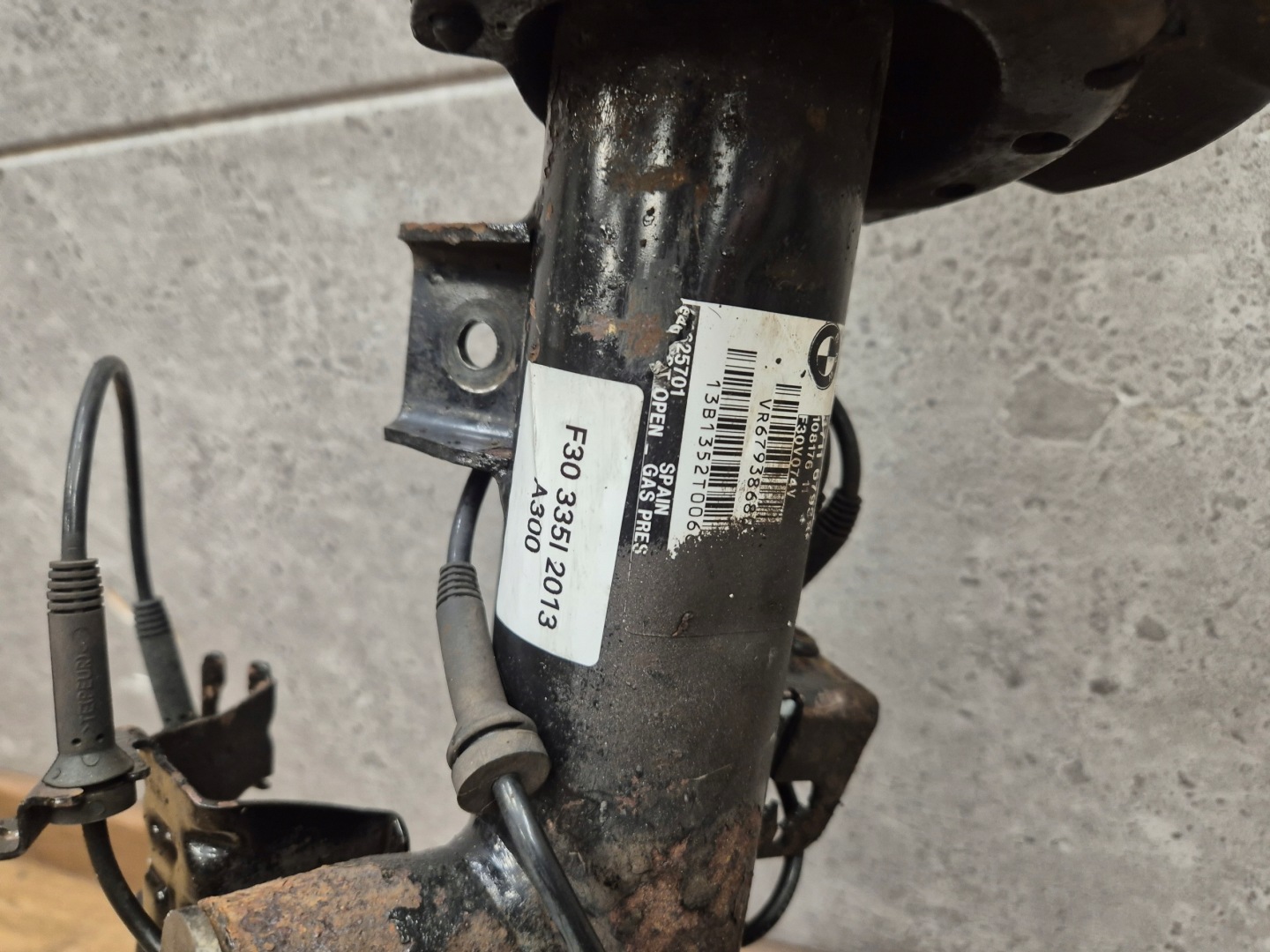 BMW F30 30D 35i complete swing right front front RWD VDC 6793868