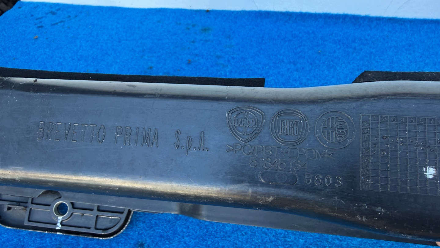 FIAT DOBLO 2 COMBO D 2010R+ bumper support rear part pillar 51845134 NWBLC25