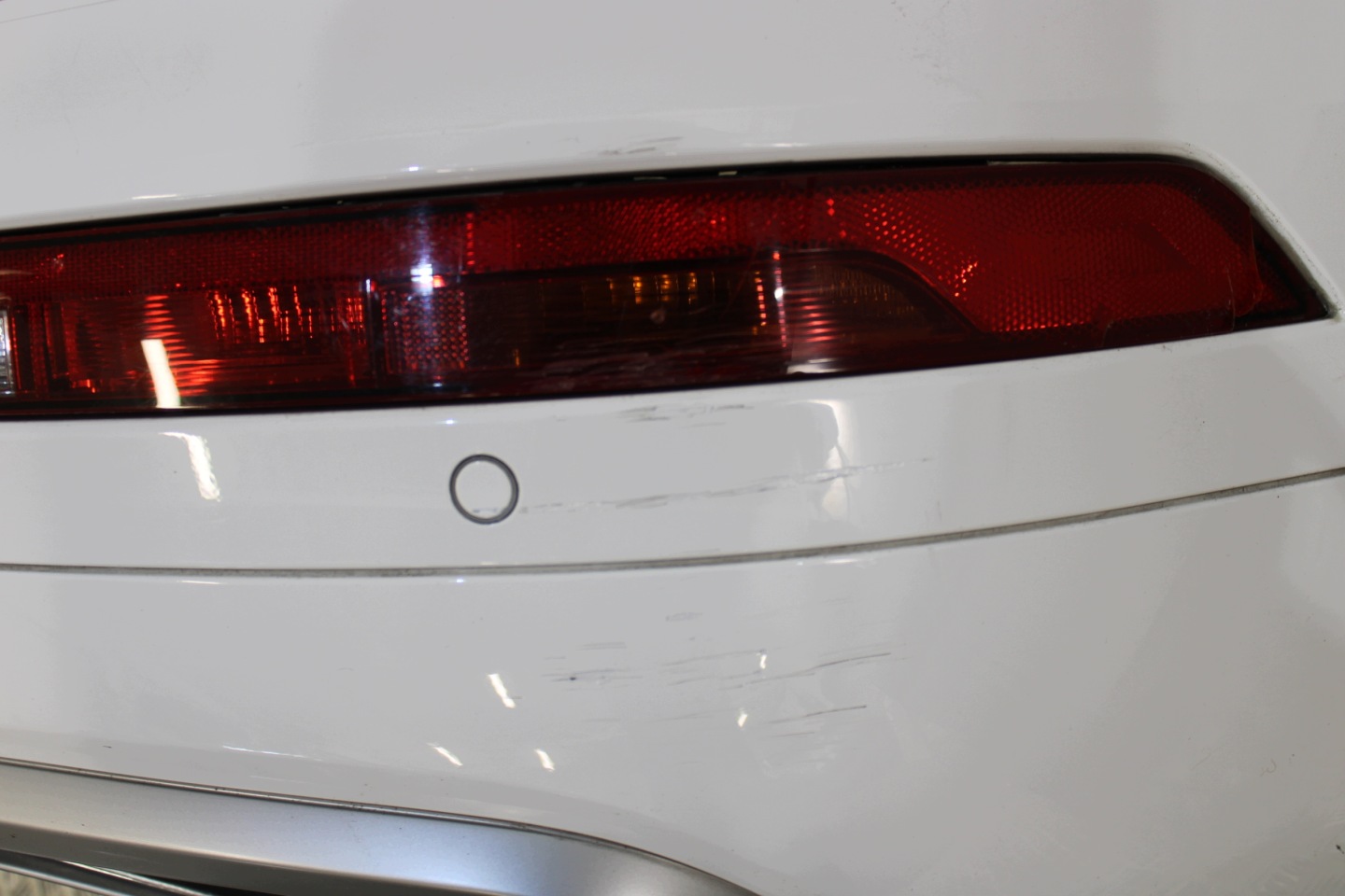 bumper rear part rear complete 4 X PDC AUDI Q5 80A