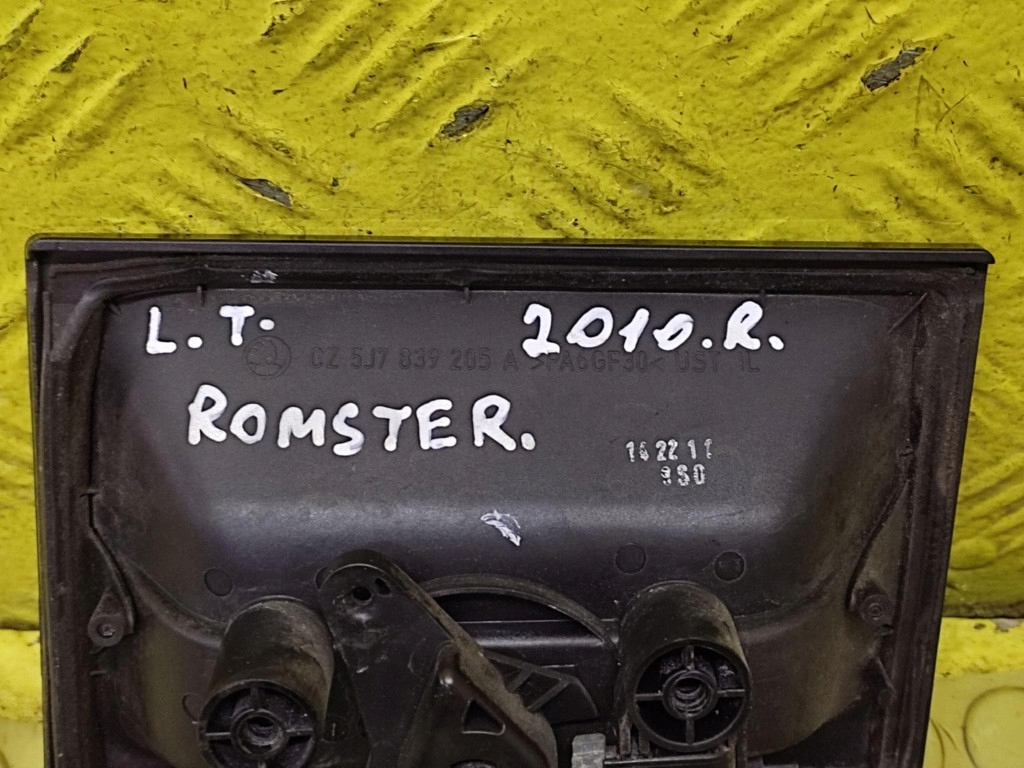 SKODA ROOMSTER handle door left rear part 5J7839205A