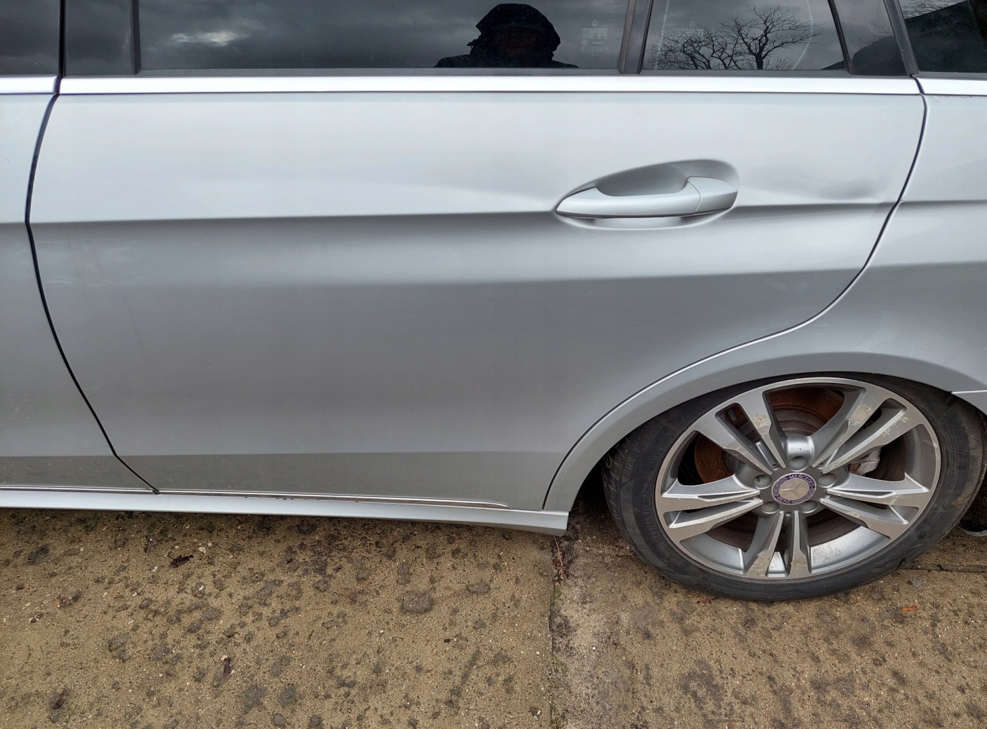 door rear part left MERCEDES E W212 LIFT KOMBI 775