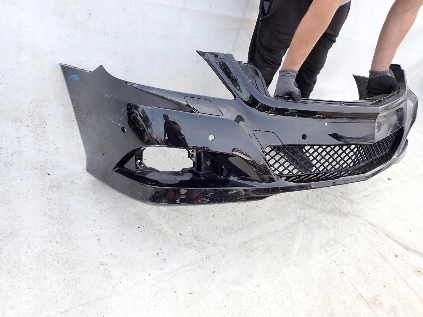 MERCEDES SL V R230 LIFT 06- bumper front PDC
