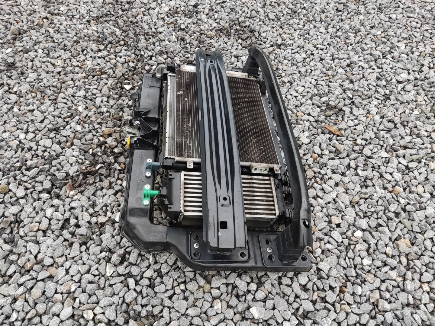 support panel for radiators KOMPLET of radiators fan FIAT PANDA III 0.9 TWINAIR 2012-20
