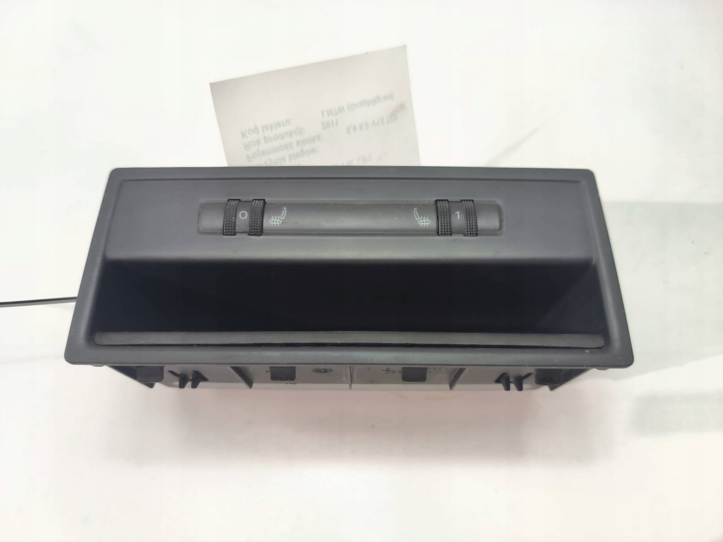 PANEL heizung sitze 4L0863351B AUDI Q7 und 4L LIFT