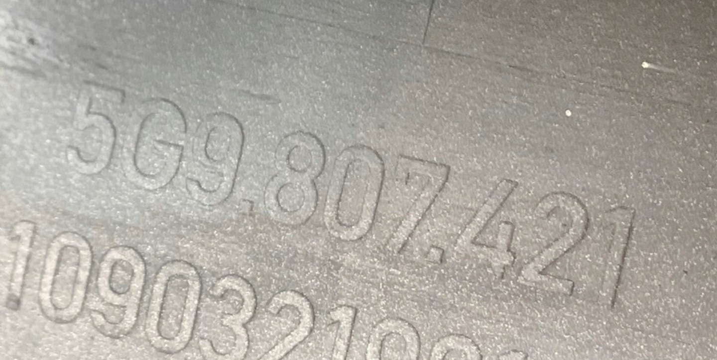 Stoßstange heck hinten VW GOLF VII KOMBI PDC