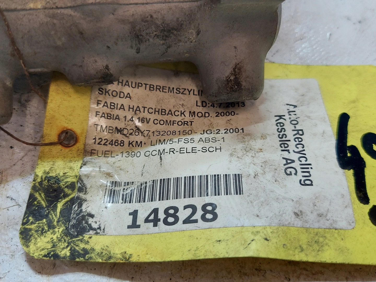 Servofreno FABIA e 1.4 B X5617