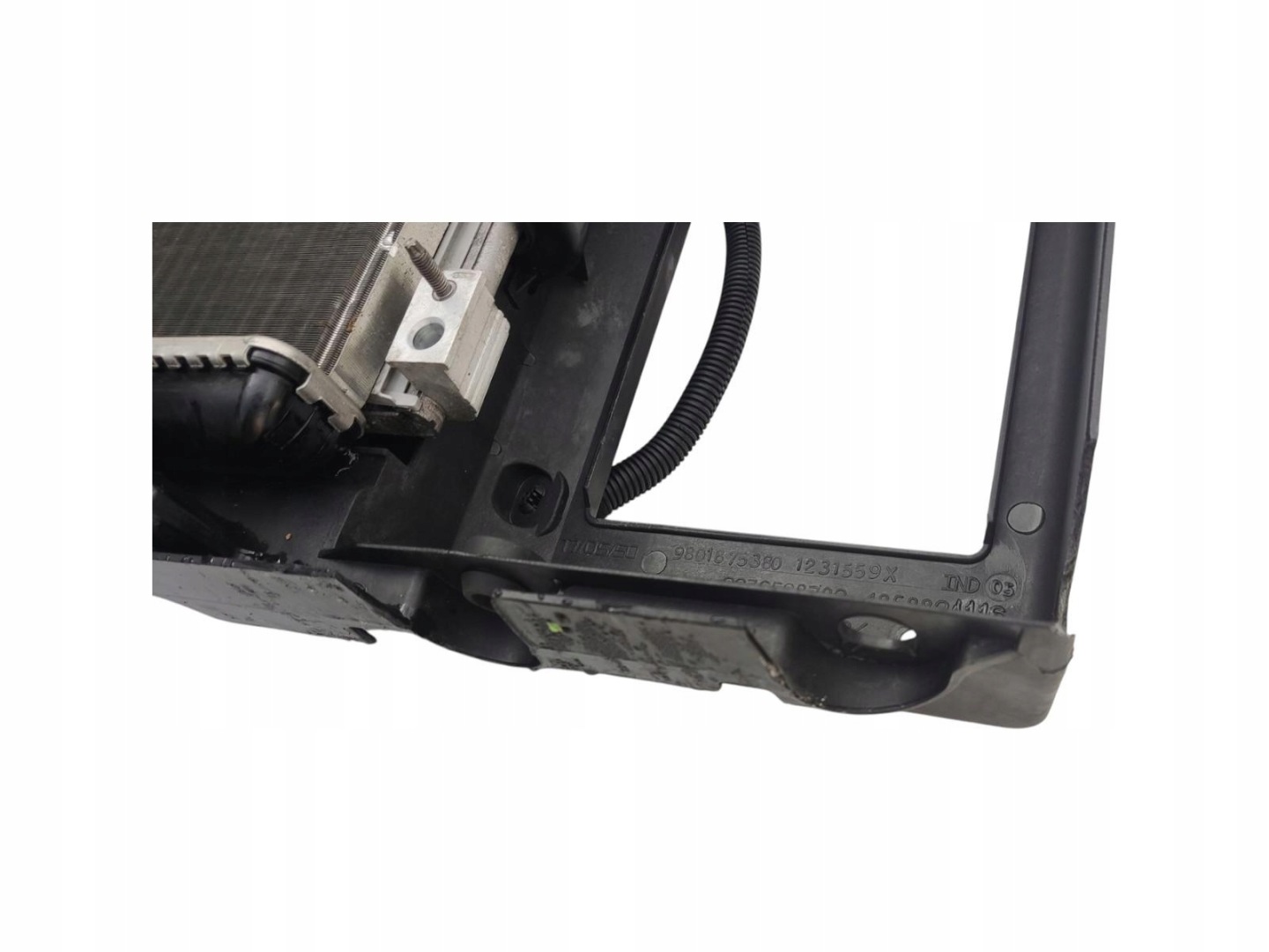 KOMPLET chladiče ventilátor PEUGEOT RCZ 1.6 THP 2009-2015