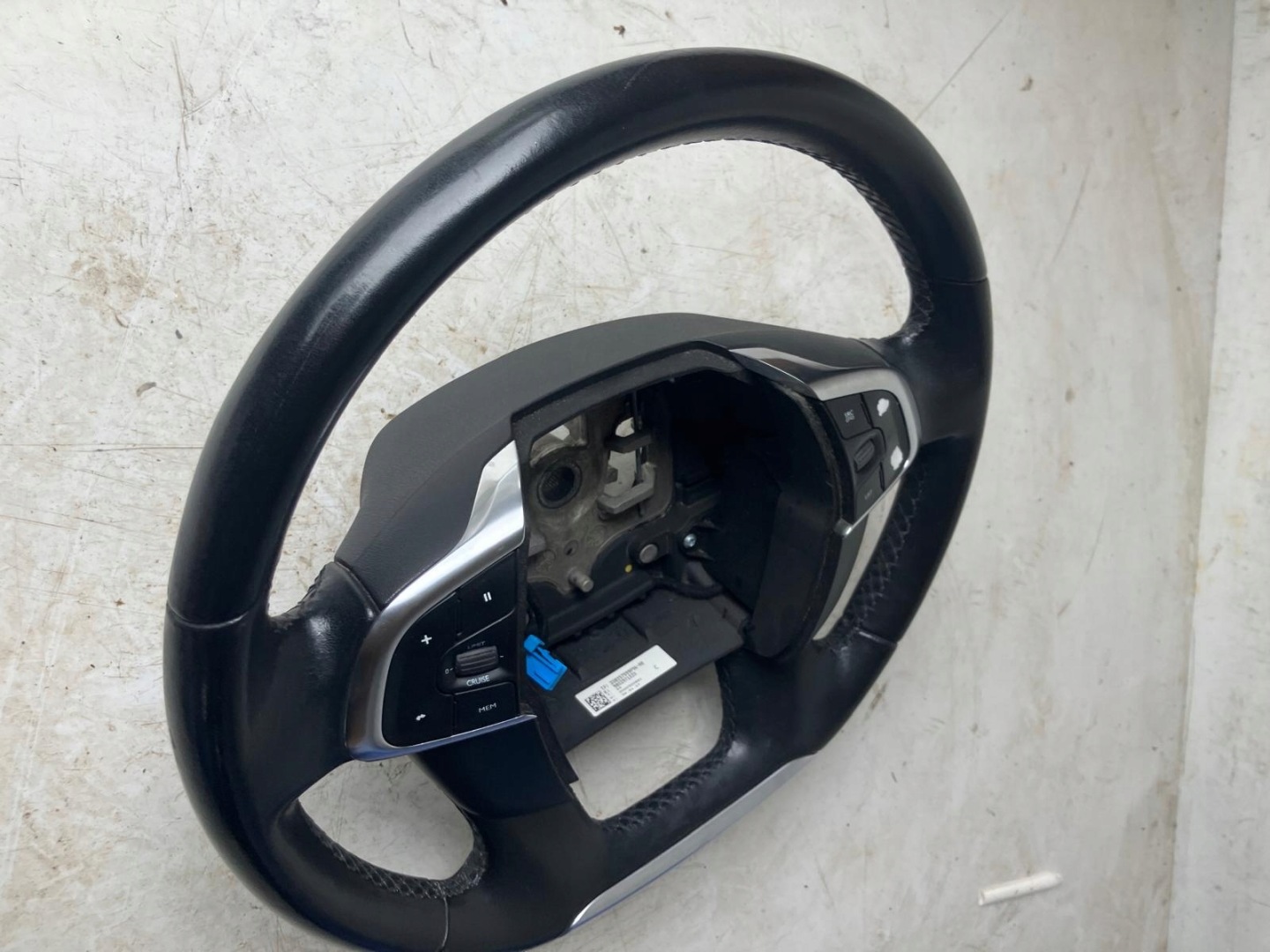 lenkrad MULTIFUNKCJA CITROEN C4 II B7 LIFT CHROM Leder