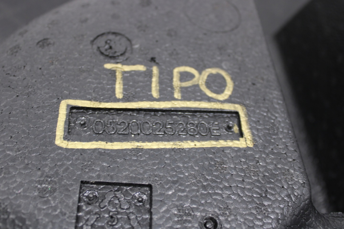 polystirene boot FIAT TIPO 2 II 0520025280E