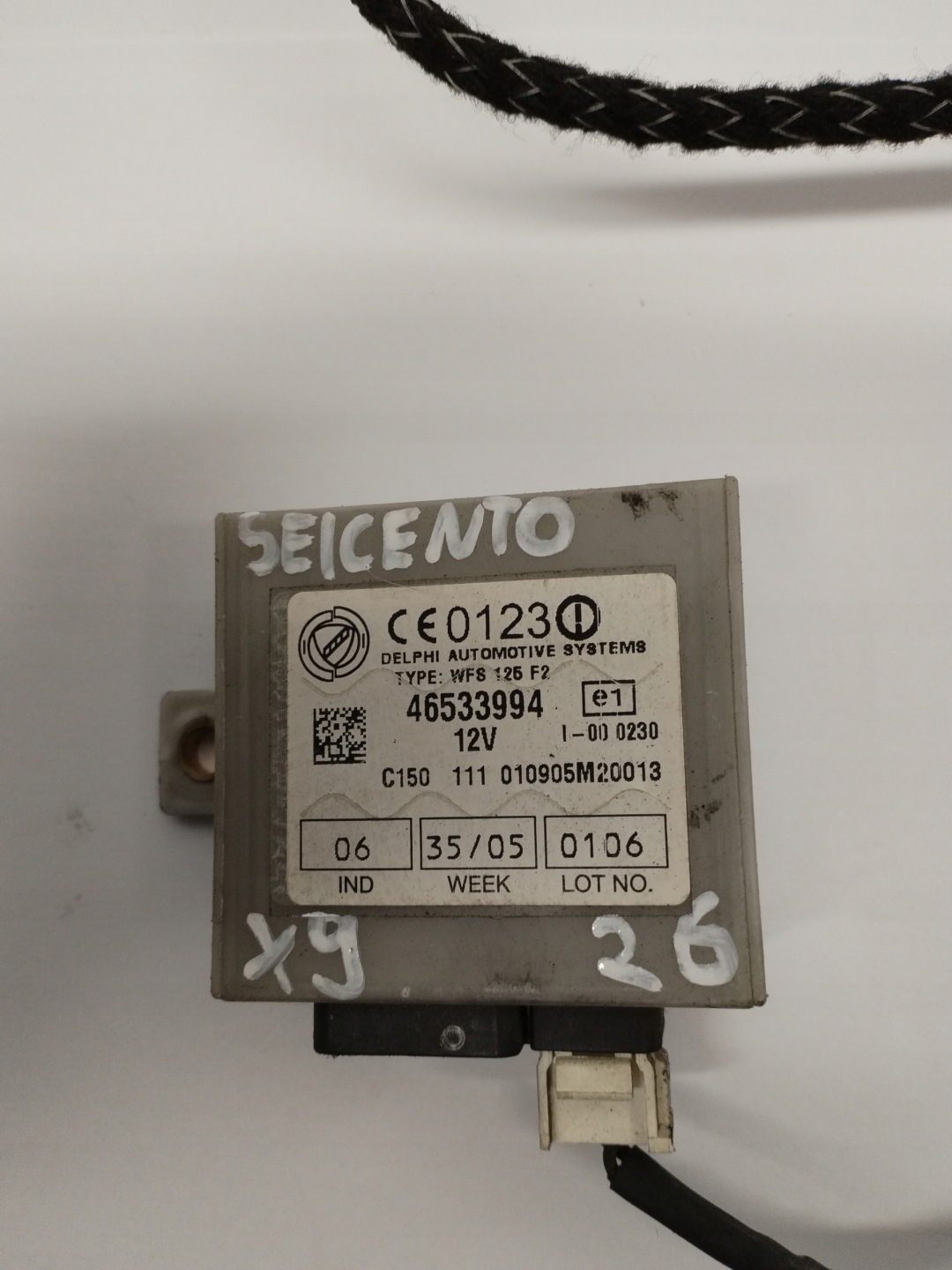 module control unit immobilizera Fiat Seicent 46533994