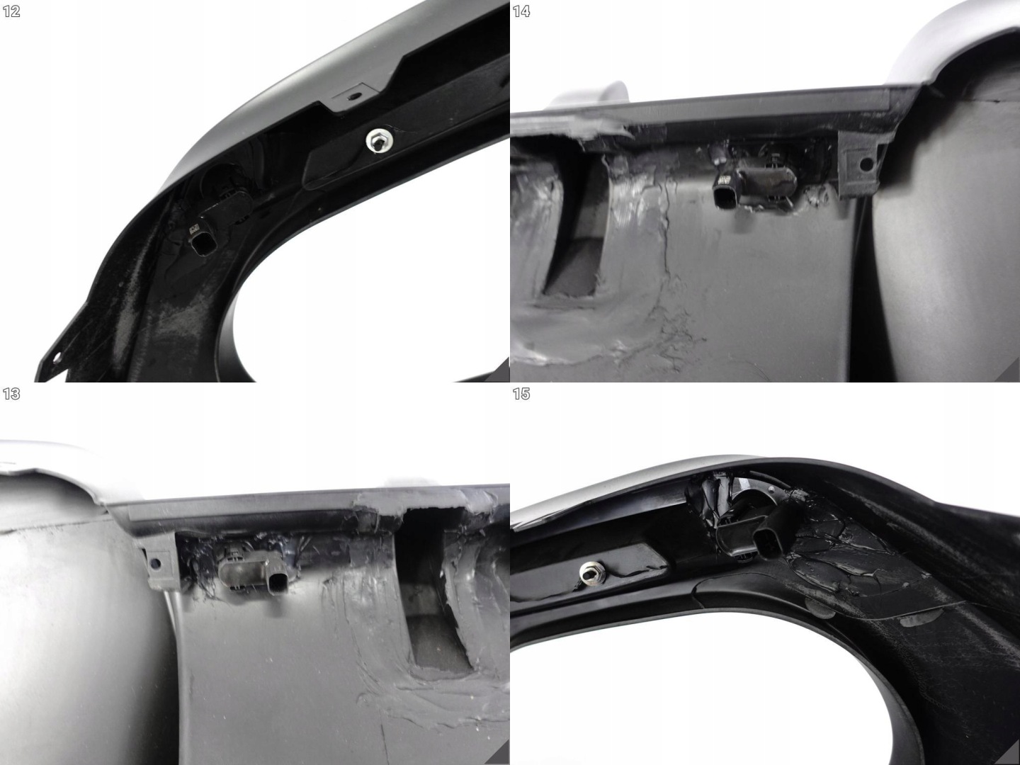 FERRARI ROMA F169 20-24 SPOILER diffuser W bumper rear part complete PDC USA