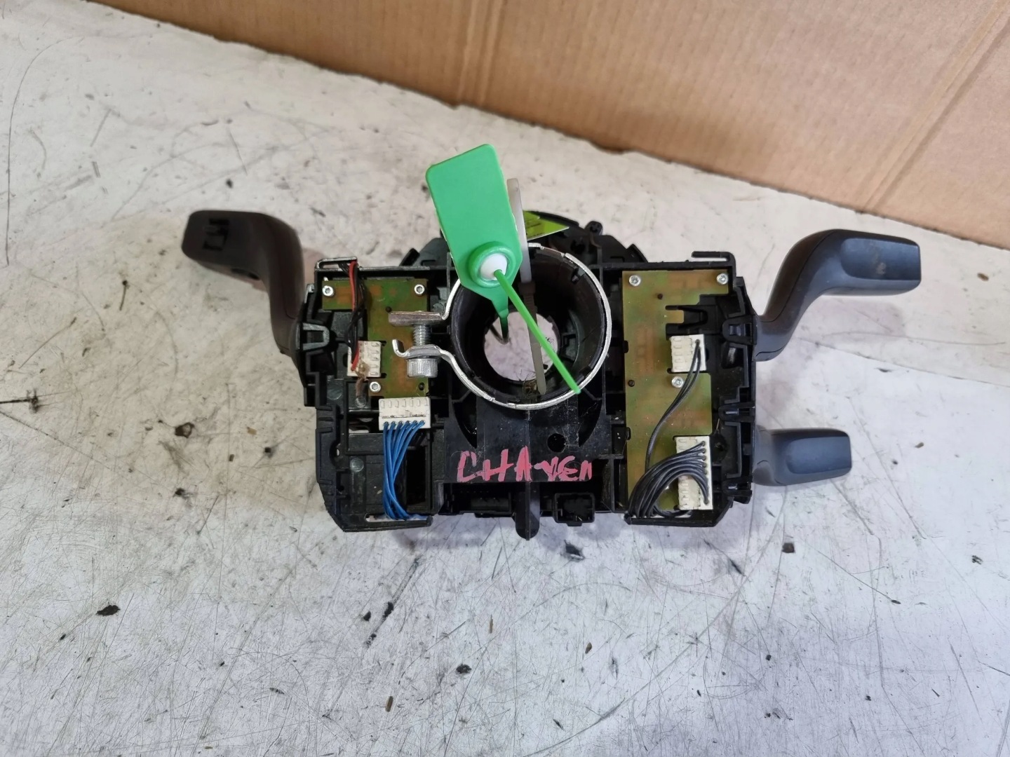 steering wheel levers and controls control ring 7P5953507FE PORSCHE CAYENNE II 7P5