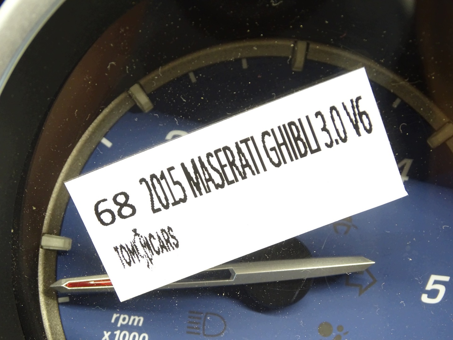dials PREDKOSCIOMIERZ MASERATI GHIBLI 5550102919 UK