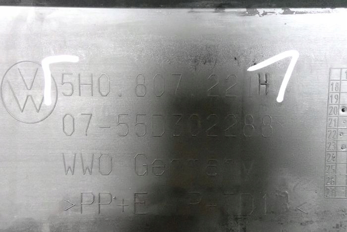 VW GOLF VIII 8 front bumper front