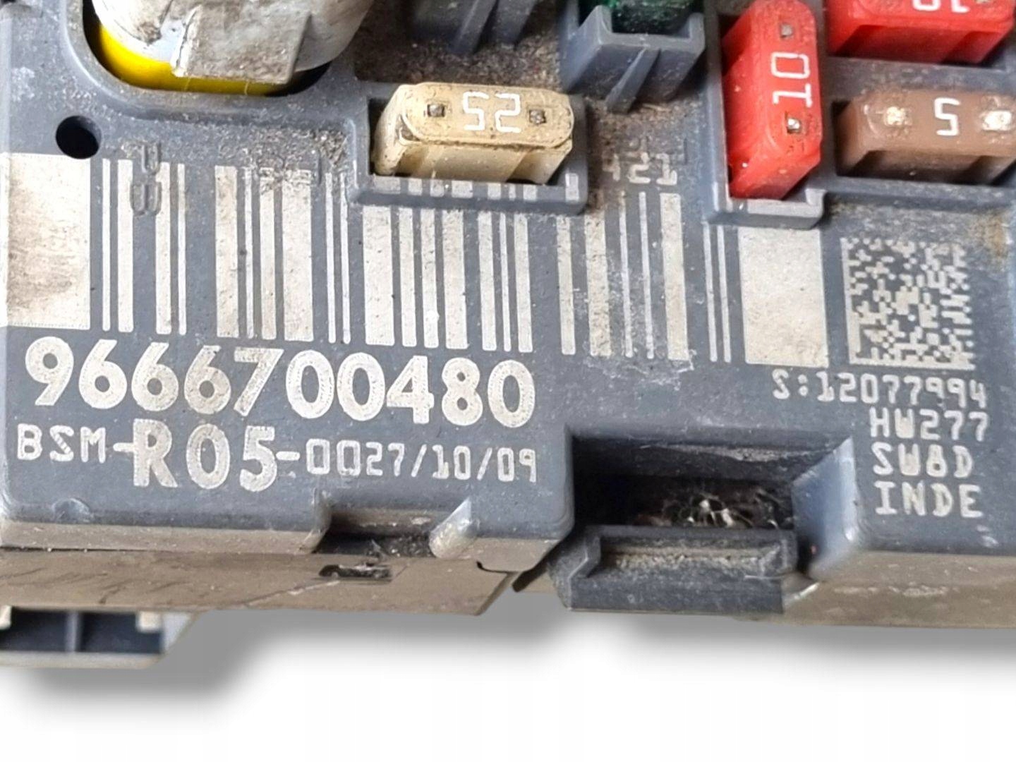 modulo BSM Peugeot Partner 2 B9 2010 9666700480
