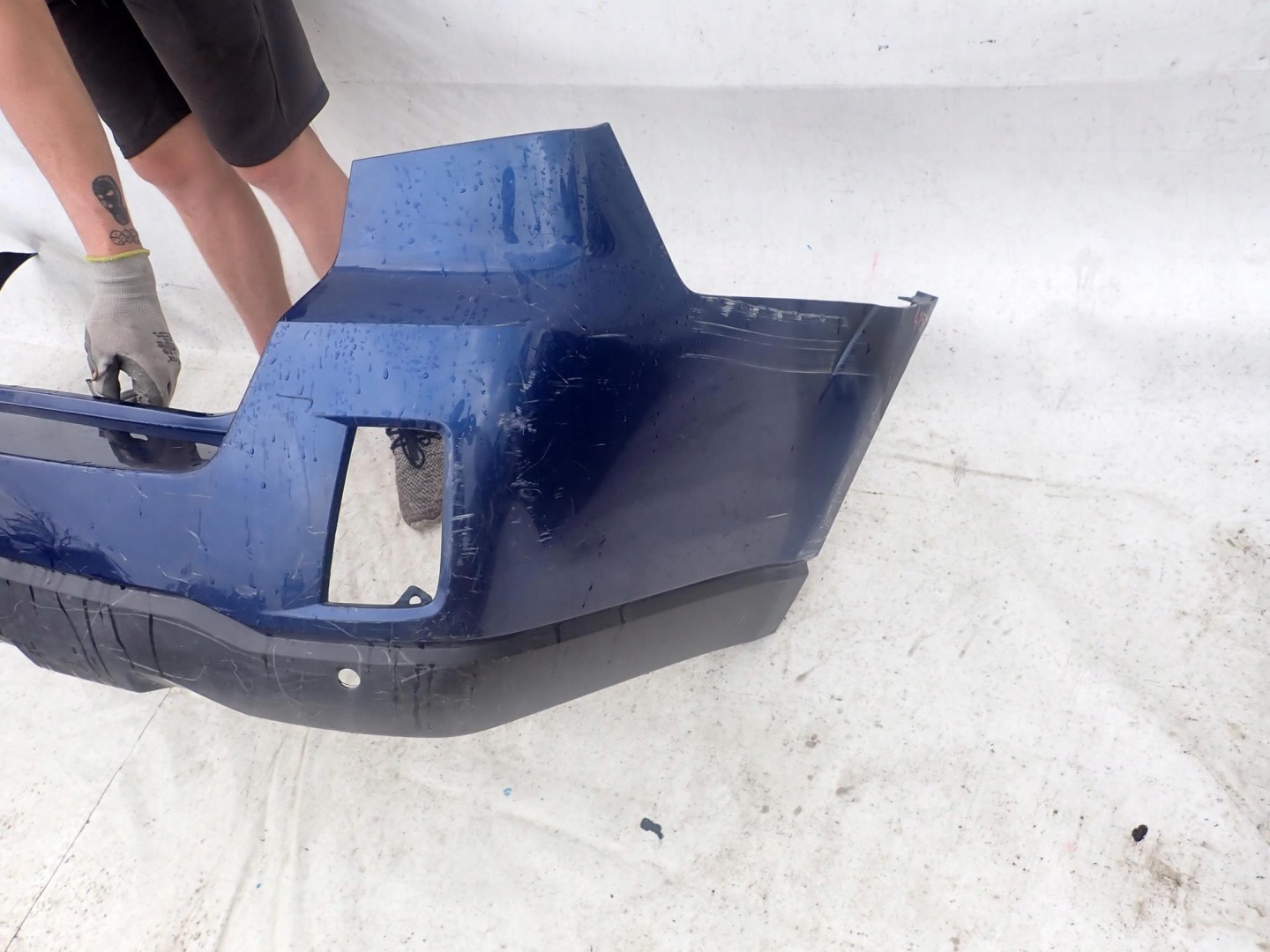SUBARU OUTBACK IV 4 09-14 bumper rear part rear PDC