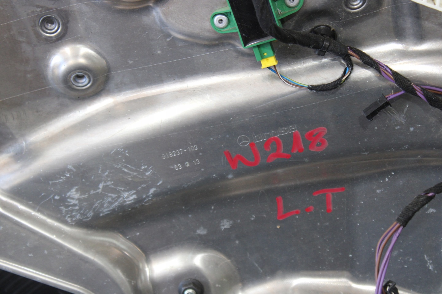 mechanism windows left rear part CLS II W218