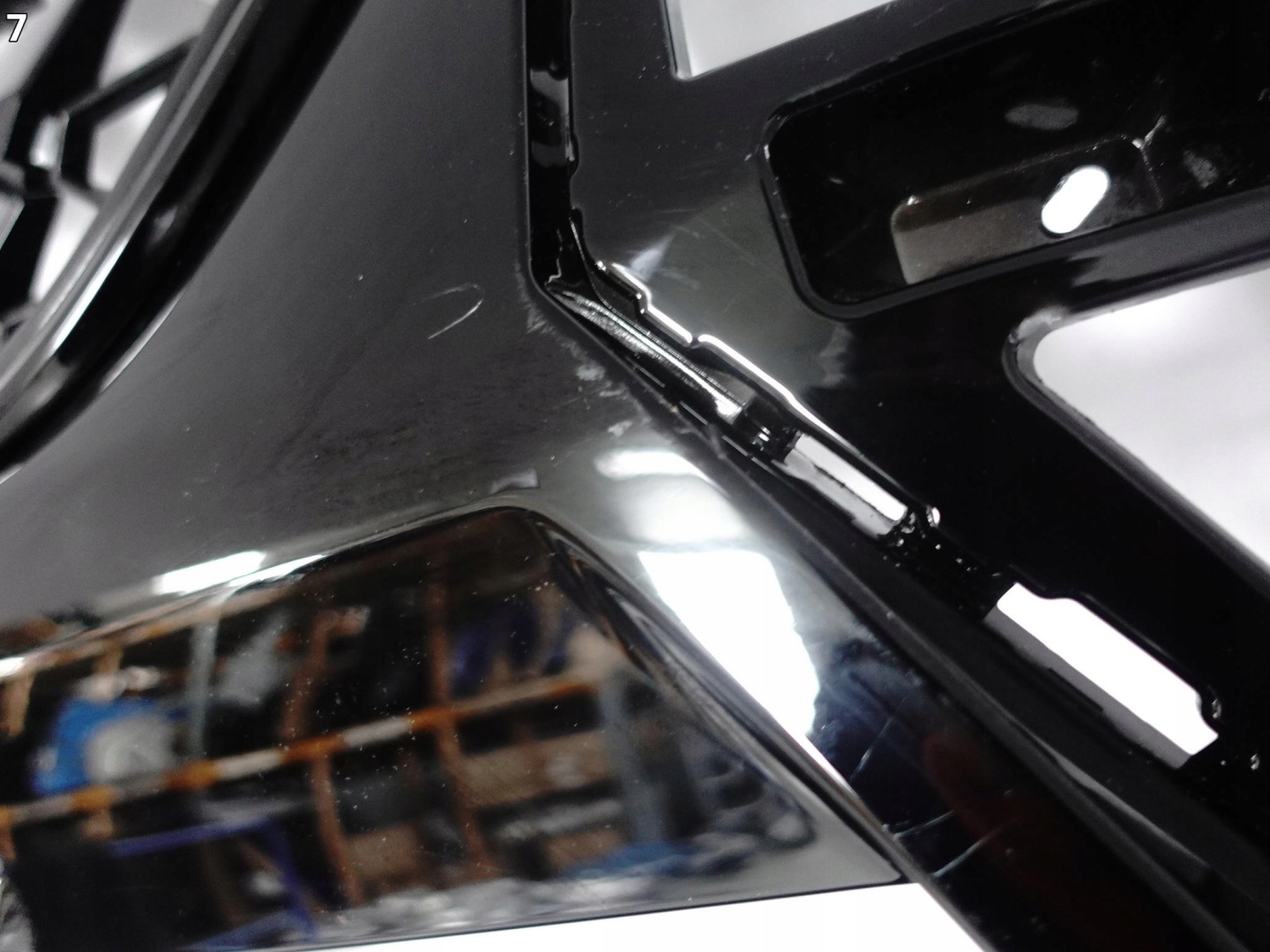 BMW X2 II U10 m-packet MSP 23- bumper grille cap grill LED front *PDC*