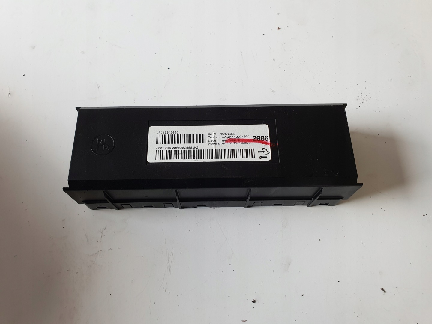 OPEL MERIVA B Module Bouches buses Climatisateur air conditionné 13342006