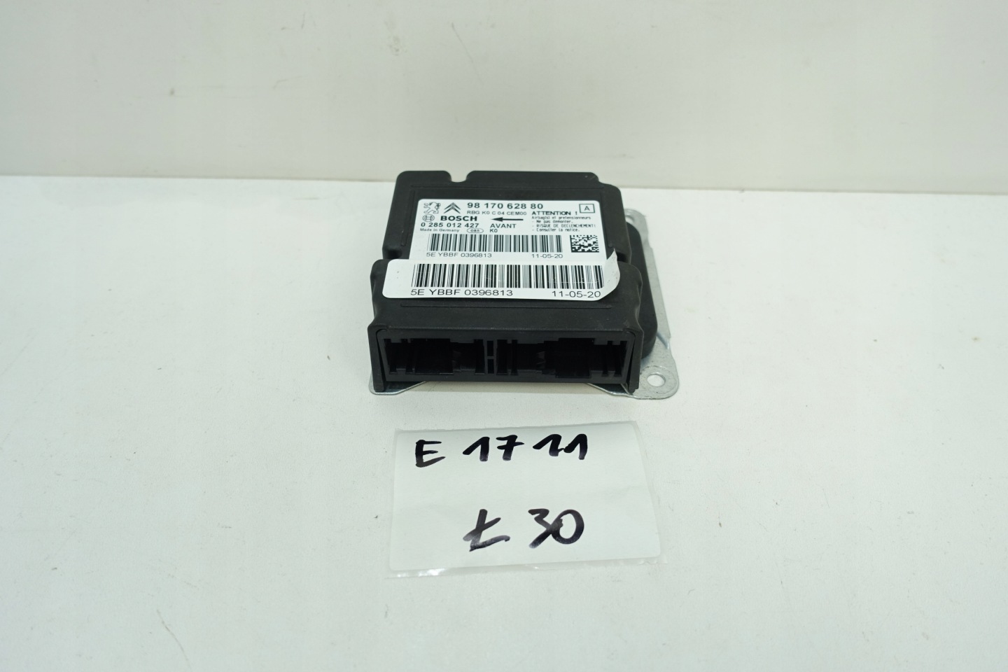 modul SENSOR AIR BAG PEUGEOT EXPERT 9817062880